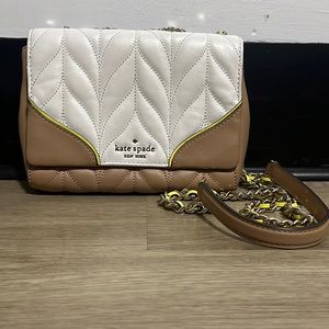 Kate Spade Emelyn Mini Briar Lane Quilt Colorblock Chain Crossbody Handbag